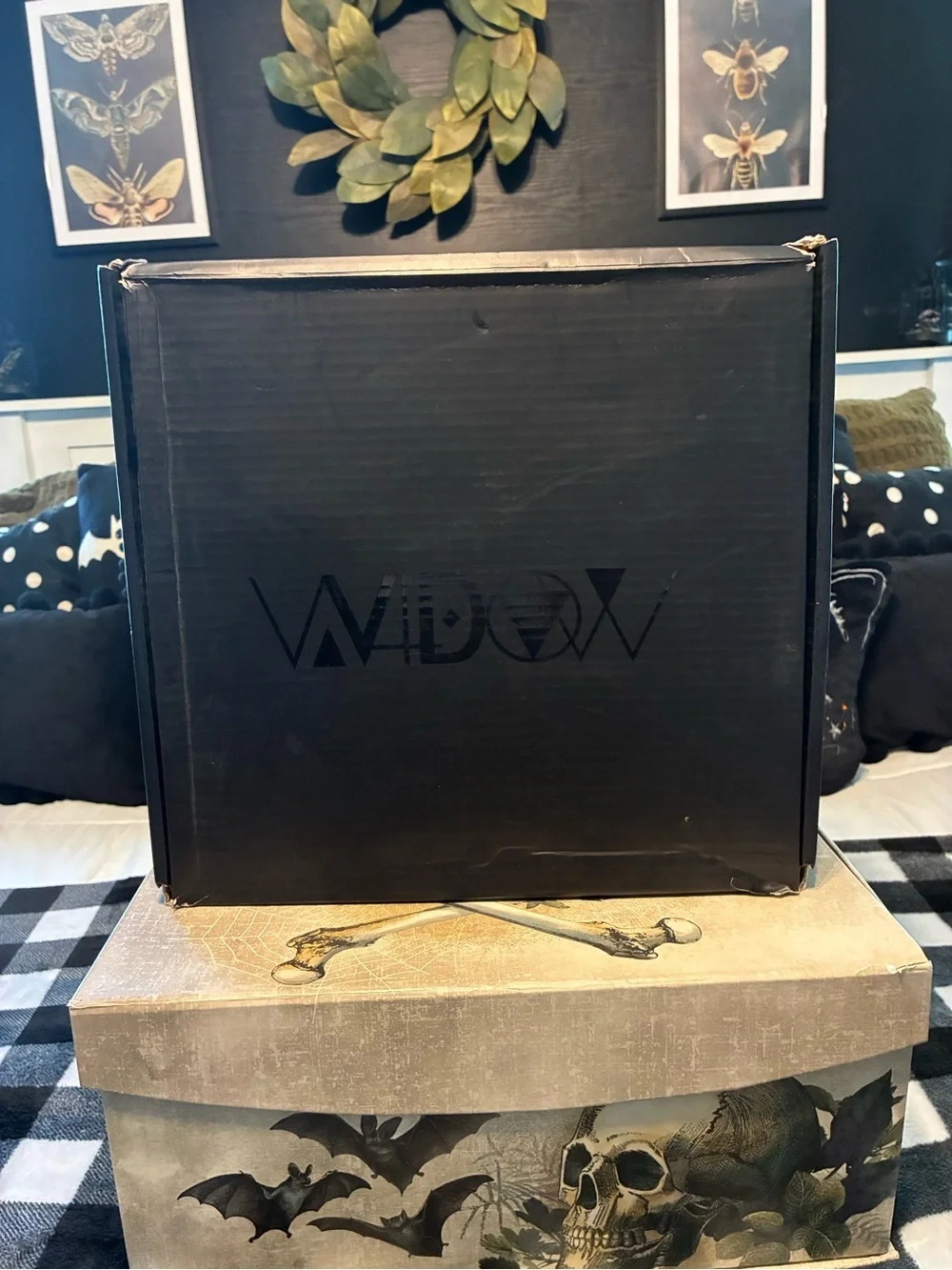 Widow Platforms Deep Black Vintage Oxford Inspired Design Lightweight Size 9 - Picture 11 of 11